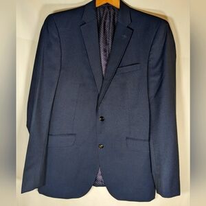 Ted Baker London Endurance Blue Blazer 100% Wool Size 42R